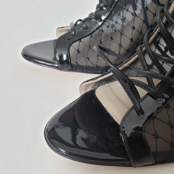 Jessica Bedard | Open-toe Lace-up Boots - Picture 9 of 13